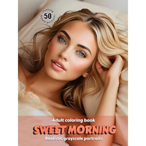Skriganova, Eugenia SWEET MORNING – Adult Coloring Book Realistic Grayscale Portraits Stunning female portraits to color for Relaxation and Stress relief: English Edition (Colorful Adventures) Skriganova, Eugenia SWEET MORNING – Adult Coloring Book Realistic Grayscale Portraits Stunning female portraits to color for Relaxation and Stress relief: English Edition (Colorful Adventures)