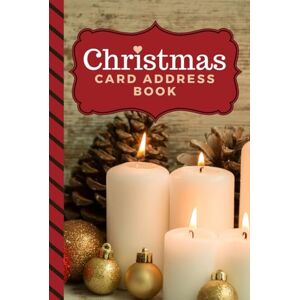 Creations, Easy Elfin Christmas Card Address Book: Hardcover 10-Year Logbook / 6x9 Tracker For Holiday Mail / Alphabetical Organizer With Tabs / Candle Ornament Rustic ... / Large Print / Great Gift For Seniors Creations, Easy Elfin Christmas Card Address Book: Hardcover 10-Year Logbook / 6x9 Tracker For Holiday Mail / Alphabetical Organizer With Tabs / Candle Ornament Rustic ... / Large Print / Great Gift For Seniors