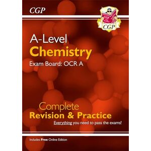 CGP Books A-Level Chemistry: OCR A Year 1 & 2 Complete Revision & Practice with Online Edition: for the 2026 and 2027 exams (CGP OCR A A-Level Chemistry) CGP Books A-Level Chemistry: OCR A Year 1 & 2 Complete Revision & Practice with Online Edition: for the 2026 and 2027 exams (CGP OCR A A-Level Chemistry)