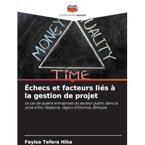 Tefera Hika, Feyisa Échecs et facteurs liés à la gestion de projet: Le cas de quatre entreprises du secteur public dans la zone d'Illu-Ababora, région d'Oromia, Éthiopie Tefera Hika, Feyisa Échecs et facteurs liés à la gestion de projet: Le cas de quatre entreprises du secteur public dans la zone d'Illu-Ababora, région d'Oromia, Éthiopie