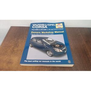 Haynes Vauxhall/Opel Corsa Petrol & Diesel (Sept 06 10) Repair Manual Haynes Vauxhall/Opel Corsa Petrol & Diesel (Sept 06 10) Repair Manual