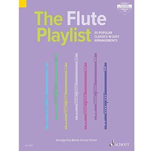 Barrie Carson Turner The Flute Playlist 50 Popular Classics in Easy Arrangements flute and piano sheet music (ED 13870) Barrie Carson Turner The Flute Playlist 50 Popular Classics in Easy Arrangements flute and piano sheet music (ED 13870)