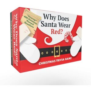 Adams Media Why Does Santa Wear Red? Christmas Trivia Game: "Unwrap" 400 Christmas-Themed Questions Adams Media Why Does Santa Wear Red? Christmas Trivia Game: "Unwrap" 400 Christmas-Themed Questions