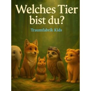 Kids, Traumfabrik Welches Tier bist du?: Eine magische Reise über Gefühle, Mut, Träume und die Kraft, sich selbst zu sein, für Kinder & Eltern. Kids, Traumfabrik Welches Tier bist du?: Eine magische Reise über Gefühle, Mut, Träume und die Kraft, sich selbst zu sein, für Kinder & Eltern.