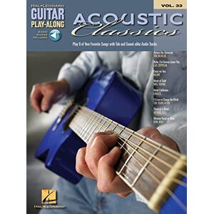 Various GUITAR PLAY-ALONG VOLUME 33 ACOUSTIC CLASSICS GTR BOOK/CD (Guitar Play-Along S) Various GUITAR PLAY-ALONG VOLUME 33 ACOUSTIC CLASSICS GTR BOOK/CD (Guitar Play-Along S)