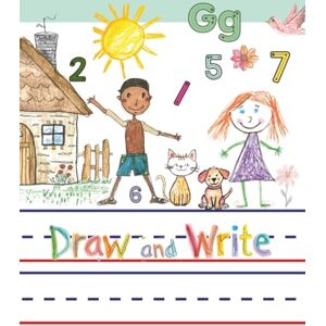 Swanson, Brenda Q Draw and Write: Creative Story Notebook with Primary Handwriting Lines, Drawing Space, and Alphabet & Number Reference – Practice for Writing, Storytelling, and Early Learning (Glacier Blue) Swanson, Brenda Q Draw and Write: Creative Story Notebook with Primary Handwriting Lines, Drawing Space, and Alphabet & Number Reference – Practice for Writing, Storytelling, and Early Learning (Glacier Blue)