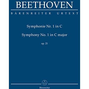 Beethoven, Ludwig van BARENREITER TASCHENPARTITUREN BEETHOVEN L.VON SYMPHONIE N°1 IN C MAJOR OP.21 STUDY SCORE Classical sheets Pocket score Beethoven, Ludwig van BARENREITER TASCHENPARTITUREN BEETHOVEN L.VON SYMPHONIE N°1 IN C MAJOR OP.21 STUDY SCORE Classical sheets Pocket score