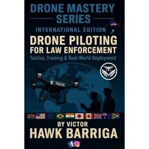 Barriga, Victor Hawk Drone Master Series International Edition: Drone Piloting for Law Enforcement: Tactics, Training, and Real-World Deployment Barriga, Victor Hawk Drone Master Series International Edition: Drone Piloting for Law Enforcement: Tactics, Training, and Real-World Deployment