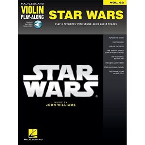 John Williams Star Wars Violin Play-Along Volume 62 (Hal Leonard Violin Play-Along) (Hal Leonard Violin Play-Along, 62) John Williams Star Wars Violin Play-Along Volume 62 (Hal Leonard Violin Play-Along) (Hal Leonard Violin Play-Along, 62)