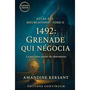 Kersaint, Amandine 1492 : Grenade qui négocia: Uchronie : Dans l’Albaicín, un quart de doigt peut faire vaciller la paix. (Atlas des Bifurcations) Kersaint, Amandine 1492 : Grenade qui négocia: Uchronie : Dans l’Albaicín, un quart de doigt peut faire vaciller la paix. (Atlas des Bifurcations)