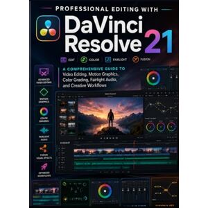 Emmanuel, Olivia Professional Editing with DaVinci Resolve 21: A Comprehensive Guide to Video Editing, Motion Graphics, Color Grading, Fairlight Audio, and Creative Workflows Emmanuel, Olivia Professional Editing with DaVinci Resolve 21: A Comprehensive Guide to Video Editing, Motion Graphics, Color Grading, Fairlight Audio, and Creative Workflows
