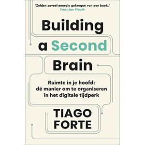 Forte, Tiago Building a second brain: ruimte in je hoofd : dé manier om te organiseren in het digitale tijdperk Forte, Tiago Building a second brain: ruimte in je hoofd : dé manier om te organiseren in het digitale tijdperk