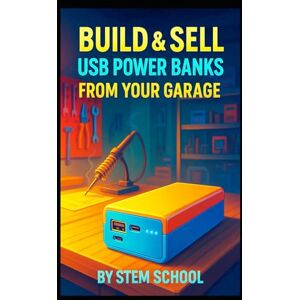 SCHOOL, STEM Build & Sell USB Power Banks from Your Garage: Step-by-Step Blueprint to Create, Test & Package Profitable Portable Chargers at Home (Garage Tech Startup Series: Build & Sell Electronics from Home) SCHOOL, STEM Build & Sell USB Power Banks from Your Garage: Step-by-Step Blueprint to Create, Test & Package Profitable Portable Chargers at Home (Garage Tech Startup Series: Build & Sell Electronics from Home)