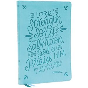 Thomas Nelson NKJV, Thinline Bible, Verse Art Cover Collection, Leathersoft, Teal, Red Letter, Comfort Print: Holy Bible, New King James Version Thomas Nelson NKJV, Thinline Bible, Verse Art Cover Collection, Leathersoft, Teal, Red Letter, Comfort Print: Holy Bible, New King James Version