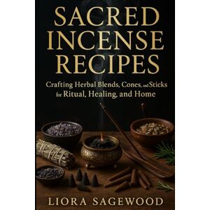 Sagewood, Liora Sacred Incense Recipes: Crafting Herbal Blends, Cones, and Sticks for Ritual, Healing, and Home: A Complete Guide to Creating Natural Incense for Energy Cleansing, Meditation, and Spiritual Wellness Sagewood, Liora Sacred Incense Recipes: Crafting Herbal Blends, Cones, and Sticks for Ritual, Healing, and Home: A Complete Guide to Creating Natural Incense for Energy Cleansing, Meditation, and Spiritual Wellness