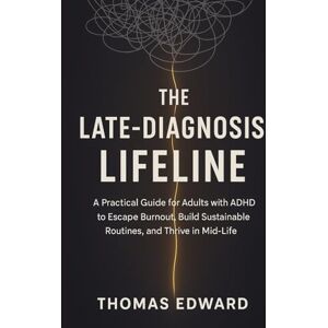 Edward, Thomas THE LATE-DIAGNOSIS LIFELINE: A Guide for Adults with ADHD in their 30s and 40s: How to Escape Corporate Burnout, Build Sustainable Routines, and Design a Life Aligned with Your Neurodivergent Brain. Edward, Thomas THE LATE-DIAGNOSIS LIFELINE: A Guide for Adults with ADHD in their 30s and 40s: How to Escape Corporate Burnout, Build Sustainable Routines, and Design a Life Aligned with Your Neurodivergent Brain.