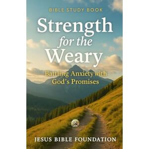 Bible Foundation, Jesus Bible Study Book Strength for the Weary: Battling Anxiety with God’s Promises (Faith Over Fear: Overcoming Doubt and Anxiety through God’s Promises) Bible Foundation, Jesus Bible Study Book Strength for the Weary: Battling Anxiety with God’s Promises (Faith Over Fear: Overcoming Doubt and Anxiety through God’s Promises)