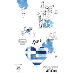 Art, Sam Greece Notebook, Hardcover Notizbuch: 160 blanko Seiten für Skizzen und Eintragungen Art, Sam Greece Notebook, Hardcover Notizbuch: 160 blanko Seiten für Skizzen und Eintragungen