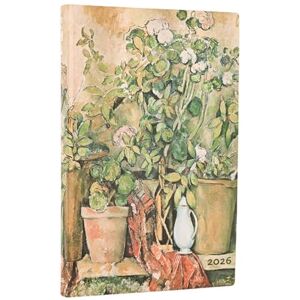 Paperblanks 2026 Cezannes Terracotta Pots and Flowers, Cezannes Terracotta Pots and Flowers, 12 Month Calendar, Flexi, Maxi, Day Overview, Elastic Band Closure, 400 Pg, 80 GSM Paperblanks 2026 Cezannes Terracotta Pots and Flowers, Cezannes Terracotta Pots and Flowers, 12 Month Calendar, Flexi, Maxi, Day Overview, Elastic Band Closure, 400 Pg, 80 GSM