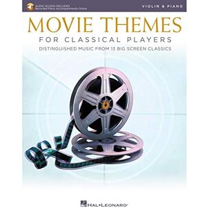 Various Movie Themes for Classical Players-Violin & Piano With online audio of piano accompaniments Various Movie Themes for Classical Players-Violin & Piano With online audio of piano accompaniments