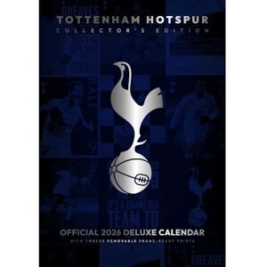 2026 CALENDAR TOTTENHAM HOTSPUR FC MONTH TO VIEW A3 DELUXE WALL CALENDAR OFFICIAL PRODUCT 2026 CALENDAR TOTTENHAM HOTSPUR FC MONTH TO VIEW A3 DELUXE WALL CALENDAR OFFICIAL PRODUCT