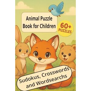 Melkers, MG Animal Puzzle Book for Kids Under 12: 60+ Fun Brain Games with Cute Animals – Sudoku, Crosswords, Word Searches, Mazes and More Activity Puzzles for ... Activity Book for Learning and Entertainment Melkers, MG Animal Puzzle Book for Kids Under 12: 60+ Fun Brain Games with Cute Animals – Sudoku, Crosswords, Word Searches, Mazes and More Activity Puzzles for ... Activity Book for Learning and Entertainment