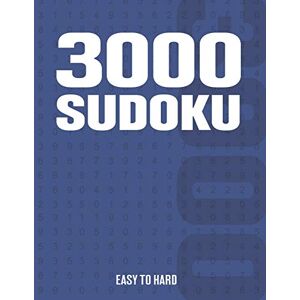 visugames 3000 Sudoku: Suduko Puzzle Book for Adults with Easy to Hard Puzzles visugames 3000 Sudoku: Suduko Puzzle Book for Adults with Easy to Hard Puzzles