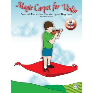 Martin, Joanne Magic Carpet for Violin: Concert Pieces for the Youngest Beginners (Book & CD) Martin, Joanne Magic Carpet for Violin: Concert Pieces for the Youngest Beginners (Book & CD)