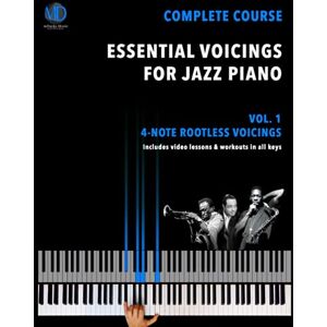 Music, mDecks Essential Voicings for Jazz Piano Vol.1: 4-note Rootless Voicings Music, mDecks Essential Voicings for Jazz Piano Vol.1: 4-note Rootless Voicings