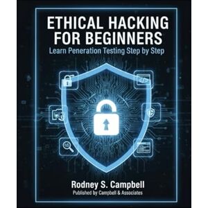 S. Campbell, Rodney Ethical Hacking for Beginners: Learn Penetration Testing Step by Step: A Complete Practical Guide to Cybersecurity, Ethical Hacking Tools, and Real-World Penetration Testing Techniques S. Campbell, Rodney Ethical Hacking for Beginners: Learn Penetration Testing Step by Step: A Complete Practical Guide to Cybersecurity, Ethical Hacking Tools, and Real-World Penetration Testing Techniques