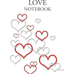 Publishing, Alabaster House LOVE NOTEBOOK: Lined Journal Notebook with Contents Pages 250 Numbered Pages with Bible Verses on Love, Hardcover, 8.25" x 11 Publishing, Alabaster House LOVE NOTEBOOK: Lined Journal Notebook with Contents Pages 250 Numbered Pages with Bible Verses on Love, Hardcover, 8.25" x 11