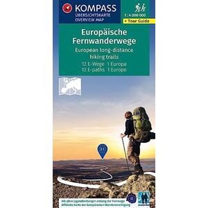 Active Europe long distance paths + Tour Guide (2562): Inklusive Beiheft und allen Jugendherbergen entlang der E-Wege. Offizielle Karte der Europäischen Wandervereinigung (ERA). (Wander-Tourenkarten) Active Europe long distance paths + Tour Guide (2562): Inklusive Beiheft und allen Jugendherbergen entlang der E-Wege. Offizielle Karte der Europäischen Wandervereinigung (ERA). (Wander-Tourenkarten)