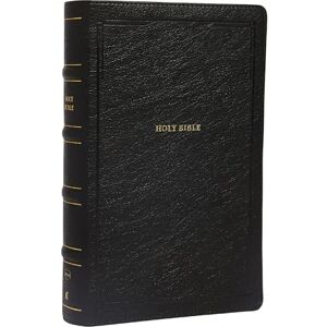 Thomas Nelson NKJV, End-of-Verse Reference Bible, Personal Size Large Print, Leathersoft, Black, Red Letter, Comfort Print: Holy Bible, New King James Version (9 x 6 x 1.5 inches) Thomas Nelson NKJV, End-of-Verse Reference Bible, Personal Size Large Print, Leathersoft, Black, Red Letter, Comfort Print: Holy Bible, New King James Version (9 x 6 x 1.5 inches)