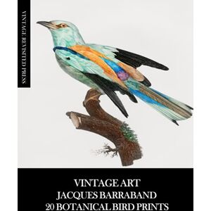 Vintage Revisited Press Vintage Art: Jacques Barraband 20 Botanical Bird Prints: Birds Ephemera for Framing, Collage, Junk Journals, Mixed Media and Decoupage Vintage Revisited Press Vintage Art: Jacques Barraband 20 Botanical Bird Prints: Birds Ephemera for Framing, Collage, Junk Journals, Mixed Media and Decoupage