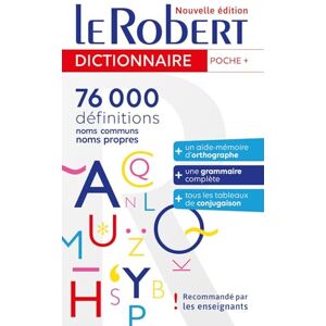 Le Robert de Poche Plus 2024: Flexi bound edition (Dictionnaires Langue Francaise) Le Robert de Poche Plus 2024: Flexi bound edition (Dictionnaires Langue Francaise)