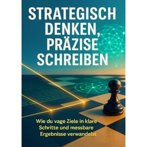 Böhm, Sabine Strategisch denken, präzise schreiben: Wie du vage Ziele in klare Schritte und messbare Ergebnisse verwandelst Böhm, Sabine Strategisch denken, präzise schreiben: Wie du vage Ziele in klare Schritte und messbare Ergebnisse verwandelst
