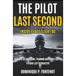P. FONTENOT, DOMINIQUE The Pilot Last Second : Inside Fedex Flight 80: How one Design Quirk, Training gaps and a bit of fatigue Led To Disaster (AVIATION SAFETY AND DISATER) P. FONTENOT, DOMINIQUE The Pilot Last Second : Inside Fedex Flight 80: How one Design Quirk, Training gaps and a bit of fatigue Led To Disaster (AVIATION SAFETY AND DISATER)