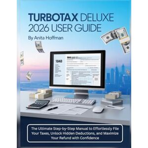 Hoffman, Anita TURBOTAX DELUXE 2026 USER GUIDE: The Ultimate Step-by-Step Manual to Effortlessly File Your Taxes, Unlock Hidden Deductions, and Maximize Your Refund with Confidence Hoffman, Anita TURBOTAX DELUXE 2026 USER GUIDE: The Ultimate Step-by-Step Manual to Effortlessly File Your Taxes, Unlock Hidden Deductions, and Maximize Your Refund with Confidence
