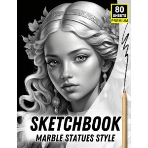 Khajeb, Mr Kamal Sketchbook: Marble Statues Style – Classical Portraits for Drawing & Tracing Practice (20% Opacity): One Face Per Page 80 Premium Sheets Ideal for ... Tracing, and Mastering Sculpture-Inspired Art Khajeb, Mr Kamal Sketchbook: Marble Statues Style – Classical Portraits for Drawing & Tracing Practice (20% Opacity): One Face Per Page 80 Premium Sheets Ideal for ... Tracing, and Mastering Sculpture-Inspired Art