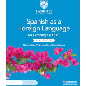 Capelo, Manuel Cambridge IGCSE™ Spanish as a Foreign Language Coursebook with Audio CD and Digital Access (2 Years) (Cambridge International IGCSE) Capelo, Manuel Cambridge IGCSE™ Spanish as a Foreign Language Coursebook with Audio CD and Digital Access (2 Years) (Cambridge International IGCSE)