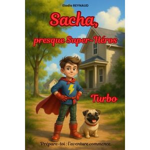 REYNAUD, Elodie Sacha, presque super-héros: Les aventures hilarantes de Sacha et Turbo pour devenir des super-héros et aider tous les enfants à apprivoiser leurs peurs REYNAUD, Elodie Sacha, presque super-héros: Les aventures hilarantes de Sacha et Turbo pour devenir des super-héros et aider tous les enfants à apprivoiser leurs peurs