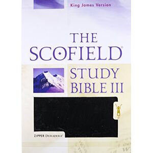 The Scofield® Study Bible III, KJV: New King James Version, The Scofield Study Bible III, Zipper Duradera Black The Scofield® Study Bible III, KJV: New King James Version, The Scofield Study Bible III, Zipper Duradera Black