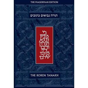 Koren Publishers The Koren Tanakh Maalot, Magerman Edition, Large Koren Publishers The Koren Tanakh Maalot, Magerman Edition, Large