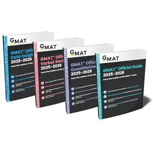 GMAC (Graduate Management Admission Council) GMAT Official Guide 2025-2026 Bundle: Books + Online Question Bank GMAC (Graduate Management Admission Council) GMAT Official Guide 2025-2026 Bundle: Books + Online Question Bank