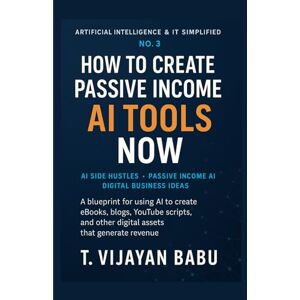 Vijayan Babu, T How to Create Passive Income with AI Tools Now: Practical use of AI tools for digital passive income creation (Artificial Intelligence & IT Simplified) Vijayan Babu, T How to Create Passive Income with AI Tools Now: Practical use of AI tools for digital passive income creation (Artificial Intelligence & IT Simplified)