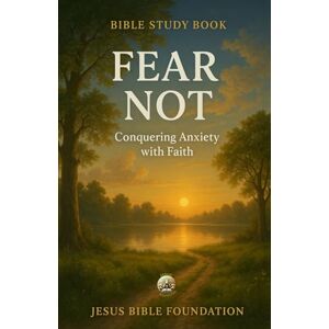 Bible Foundation, Jesus Bible Study Book Fear Not: Conquering Anxiety with Faith (Hope & Encouragement Series) Bible Foundation, Jesus Bible Study Book Fear Not: Conquering Anxiety with Faith (Hope & Encouragement Series)