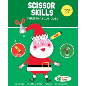 Rovango Ahoy Scissor Skills Christmas Cut-outs: Preschool Learning Activities for 3-5 Year Olds Rovango Ahoy Scissor Skills Christmas Cut-outs: Preschool Learning Activities for 3-5 Year Olds