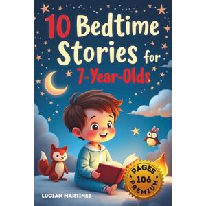 Martínez, Lucian 10 Bedtime Stories for 7-Year-Olds: Magical Tales for Sweet Dreams: Short Stories to Help Kids Fall Asleep Peacefully Martínez, Lucian 10 Bedtime Stories for 7-Year-Olds: Magical Tales for Sweet Dreams: Short Stories to Help Kids Fall Asleep Peacefully