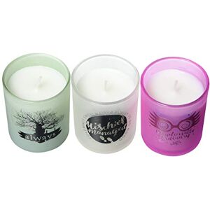 Insight Editions Harry Potter: Glass Votive Candle Pack (Set of 3) Insight Editions Harry Potter: Glass Votive Candle Pack (Set of 3)