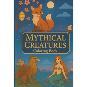Foltyn, Karolina Mythic Creatures Coloring Book for Kids Ages 8–12 — Magical Creatures & Legendary Heroes with Fun Facts: 40 Detailed Line-Art Illustrations of ... Origins, Fun Facts & Creative Prompts Foltyn, Karolina Mythic Creatures Coloring Book for Kids Ages 8–12 — Magical Creatures & Legendary Heroes with Fun Facts: 40 Detailed Line-Art Illustrations of ... Origins, Fun Facts & Creative Prompts